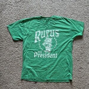 Green Rufus for President T-Shirt